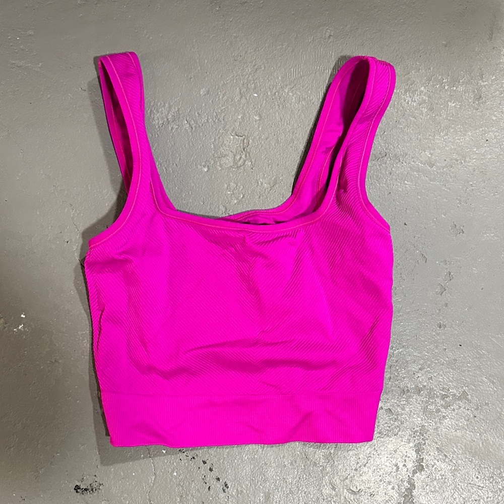 All in Motion Fuchsia Athletic Tank